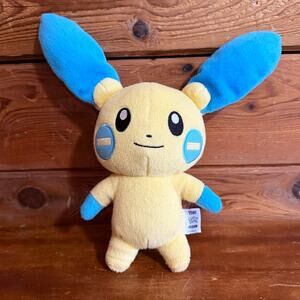 Pokemon TOMY 2016 Minun Plush Toy 10” Stuffed Animal